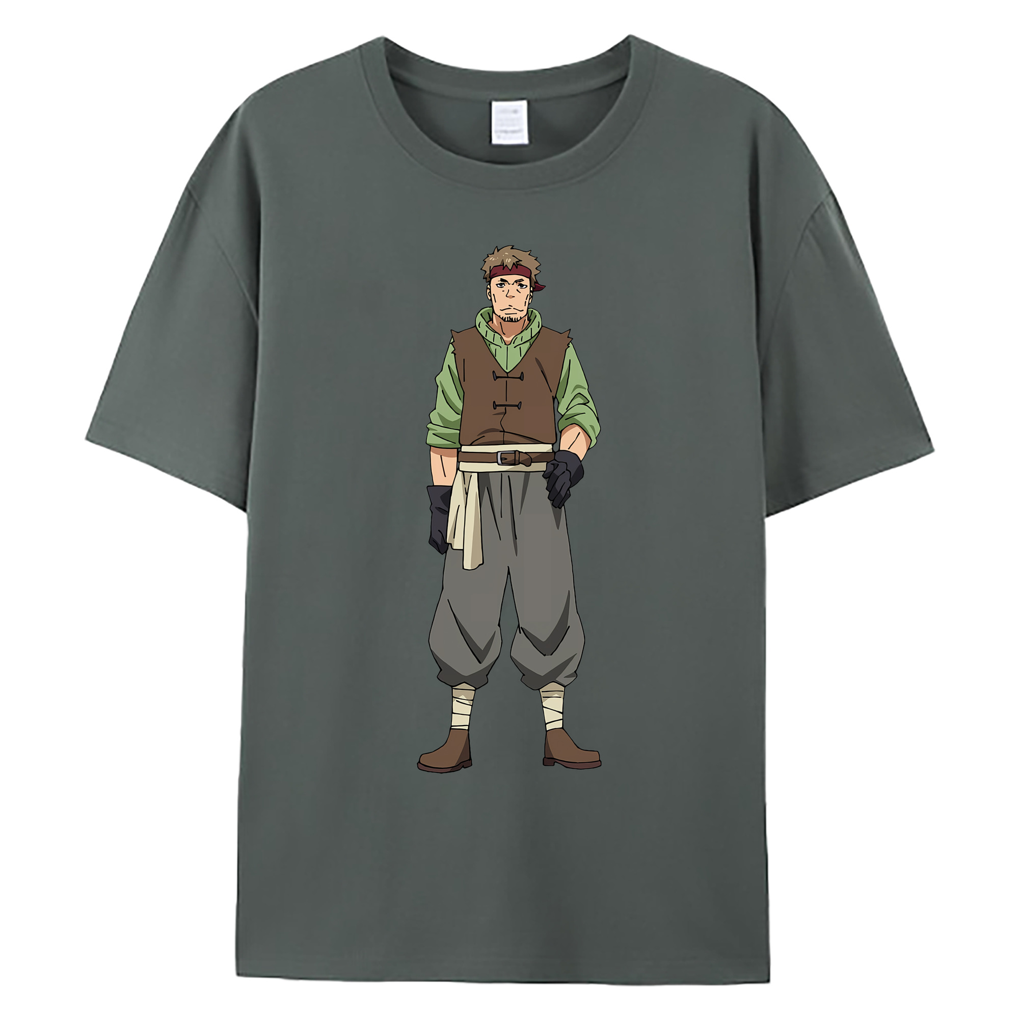 （画像用） 転スラ Regarding Reincarnated to Slime 綿100％ メンズ半袖Tシャツ｜肌触りやわらか＆通気性
